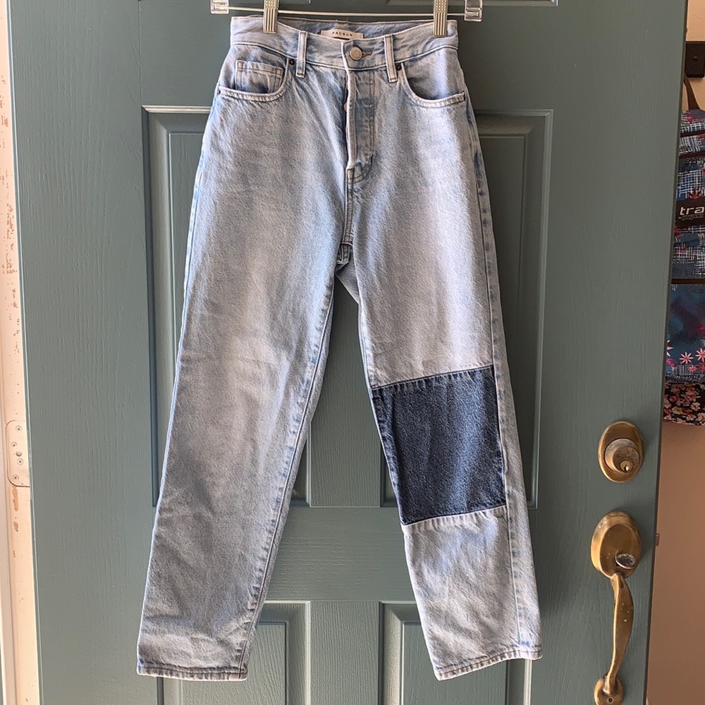PACSUN high rise straight jeans